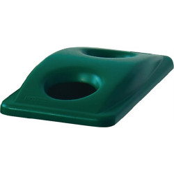 Tapa Polietileno Verde An 290 X P 520 Mm Apto Para Contenedo