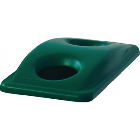 Tapa Polietileno Verde An 290 X P 520 Mm Apto Para Contenedo