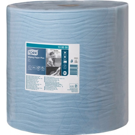 Trapo De Limpieza Tork 130050 L 340 X An 369 Aprox. Mm Azul