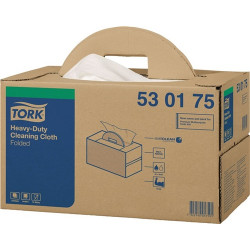 Trapo De Limpieza Tork L 640 X An 355 Aprox. Mm Blanco 1 Cap