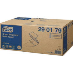 Toallas De Papel De Manos Tork 2 Capas, Verde 3750unds