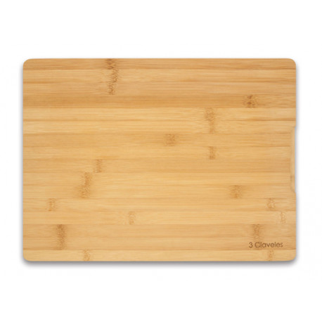 Tabla Cortar Bambu 40x30x2 Cm
