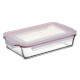 Hermetico Rectangular Cristal 2,2 L
