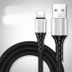 Cable Cargador 2mha, Nylon, Compatible Iphone 1 M