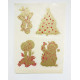 Adhesivo Remov. Velas-pino-papa Noel 210x300 Mm