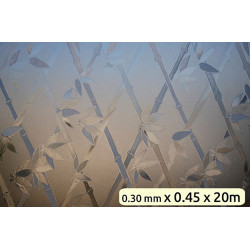 Adhesivo Dec. 45cmx20m Adh/estatica Pvc Gofrado Bamboo Cenef