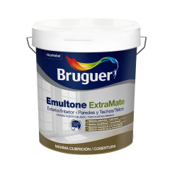 Pintura Plast Extra Mate Acril. Int/ext Bl Emultone Bruguer