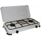 Cocina Portatil 48x28x12cm A Gas Foko 2 Fuegos 071007