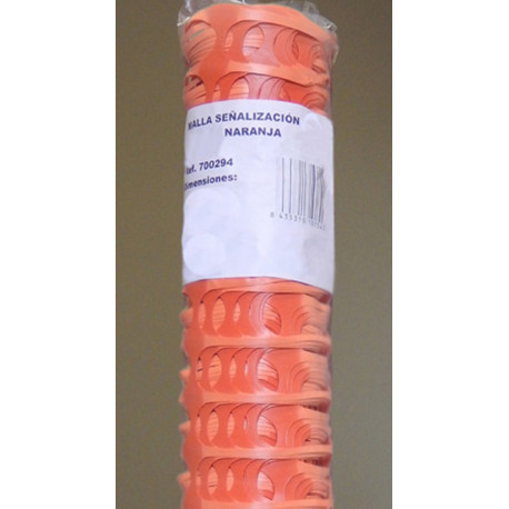 Malla SeÑalizacion Naranja 1,2x50 M