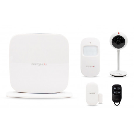 Alarma Wifi+camara Ip Kit Eg-aw002plus Energeeks Bl