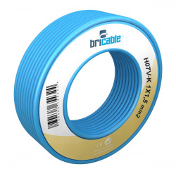 Cable Unipolar Flexible 1x1.5 Azul 10 M