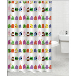 Cortina BaÑo Poliester Funny 200x200 Cm