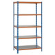 Estanteria Orden 5b 2000x1000x400mm S/t Met Az/nar/galv 180k