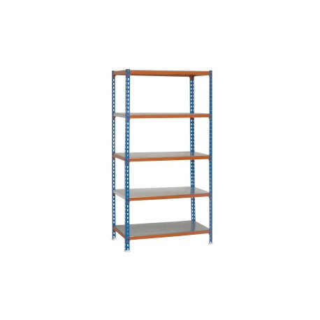 Estanteria Orden 5b 2000x1000x400mm S/t Met Az/nar/galv 180k