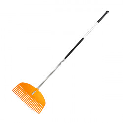Escoba Jardin Flexible C/mango 150cm 50 Cm
