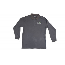 Polo Trabajo M M/larga Ferrokey 100%alg Gris Pmltmfky