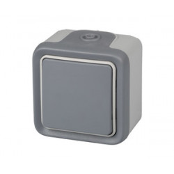 Conmutador Exter. 8,4x5,7x8cm Plexo 55 Sup. Ip 55 - Ik07 Mon