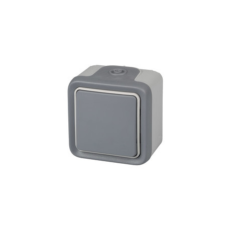 Pulsador Exter. 8,4x5,7x8cm Plexo 55 Sup. Ip 55 - Ik07 Monob