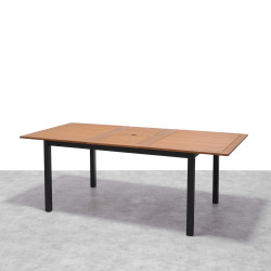 Mesa Jard 150-200x90x75cm Scancom Alum/mad Mub 1041213172
