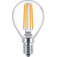 Lampara Led Esferica E14 Ln 4000k 806lm Transp Fil 6,5 W