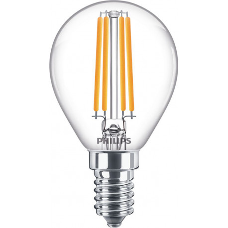 Lampara Led Esferica E14 Ln 4000k 806lm Transp Fil 6,5 W