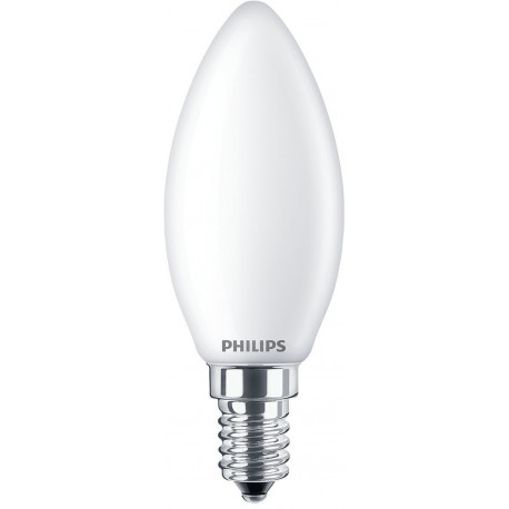 Lampara Led Vela E14 Lc 2700k 806lm Opaca 6,5 W