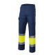 Pantalon Trabajo L Al.vis.  65% Poli 35% Alg Amarillo Fluor/