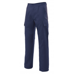 Pantalon Trabajo T36 Elast.  80%poliester20%algodon Az/mar S