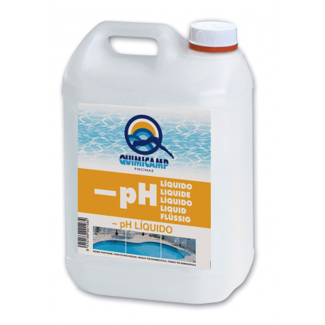 Reductor Pisc. 5lt Ph Liquido Quimicamp Clorhidrico 203205 A