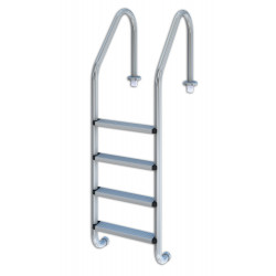 Escalera Pisc. 4-peldaÑos Qp Ac Metalico 509084 Aisi304 5090