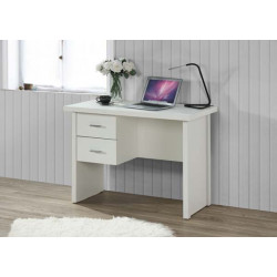 Mesa Escritorio Blanca 2 Cajon 70x50x100