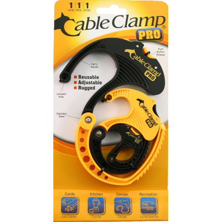 Organizador Cables Mang 12,5x23x2cm Pack 3 Reutilizable Cabl