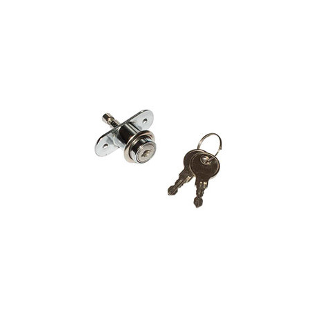 Cerradura Mueble Sobreponer Cm3 26-35mm Pulsador Zamak Micel