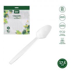 Cuchara Desechable Pla B/50 18 Cm