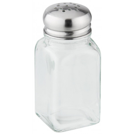 Salero Mesa Pimentero 40ml Cristal/inox 46874 Fackelmann