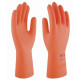 Guante Latex Industrial Naranja T.8