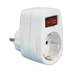 Adaptador 1t C/interruptior 16a