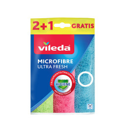 Bayeta Limp Microfibras 2+1 Tres Colores Vileda
