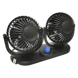 Ventilador Doble 2 Velocidades 12 V