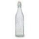 Botella Cuadrada Vidrio Transp Viba 1 L