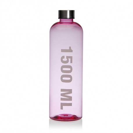 Botella Agua Ps-inox Rosa 1500 Ml