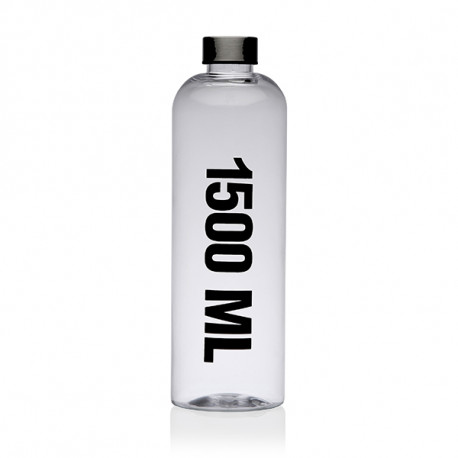 Botella Agua Ps-inox Transparente 1500 Ml