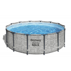 Piscina Pvc 427x122cm Cart Bestway Poliester/pvc Piedra Stee