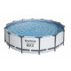 Piscina Pvc 427x107cm Cart Bestway Gris Steel Pro Max Circ 5