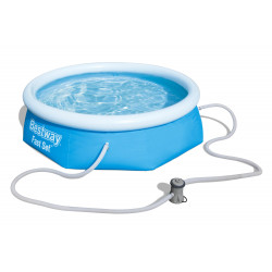 Piscina Pvc 244x61cm Cart Bestway Poliester/pvc Azul Circ 23