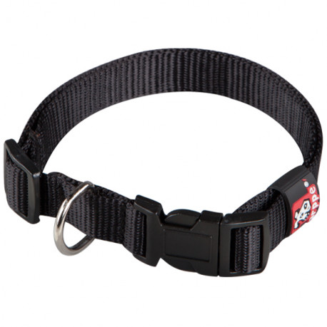 Collar Mascota Ancho 2cm Uso 40 A 67cm Arppe Nyl Ne Basic 22