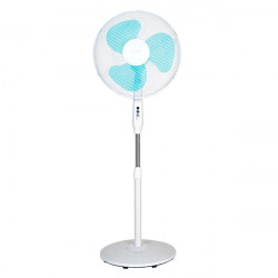 Ventilador Pie Basic Must Blanco 40 W