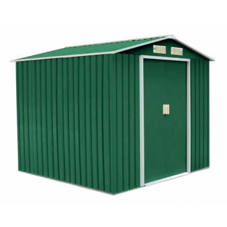 Caseta Jard 340x319x210cm Natuur Met. Ver Nt104066