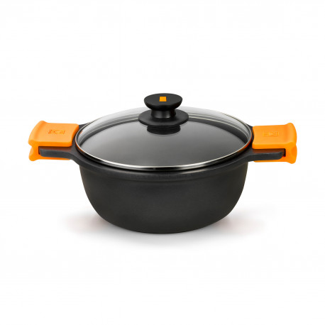 Cacerola Coc Alta 36cm C/tapa Ant.teflon Ind Al/fu Efficient