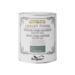 Pintura Al Agua P/mueb Chalky Tiza Ver/ab Rust-oleum 750 Ml